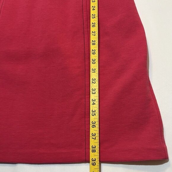 Boden Women’s Betty Ottoman Dress Size 10 R Hot Pink Stretch Lined Knee Short Sl - Picture 8 of 15